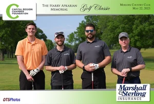 Golf Team Photos Printed on Site